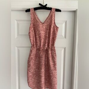 Pink Patterned light weight dress